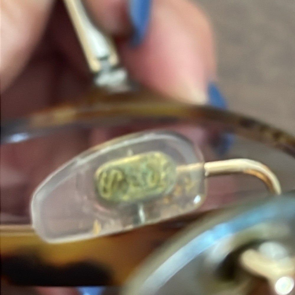 Persol 3248-v Caffe brown tortoise and gold metallic eyeglasses with case - Picture 6 of 16